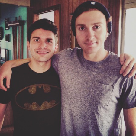 Daryl Sabara with his brother Evan Sabara.